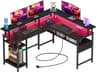 Rolanstar L-Form Gamingschreibtisch