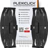 PLEXICLICK Kennzeichenhalter