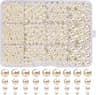Beige Glasperlen