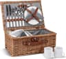 Wicker Picknickkorb Set