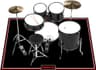 Drumming Schlagzeug Teppich