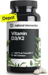 Natural Elements Vitamin D3 + K2
